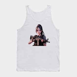 Tactical Girls' Frontline Tank Top